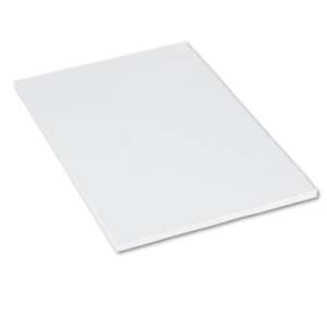 Pacon White Drawing Paper, 47lb, 9 x 12, Pure White, 500/Ream